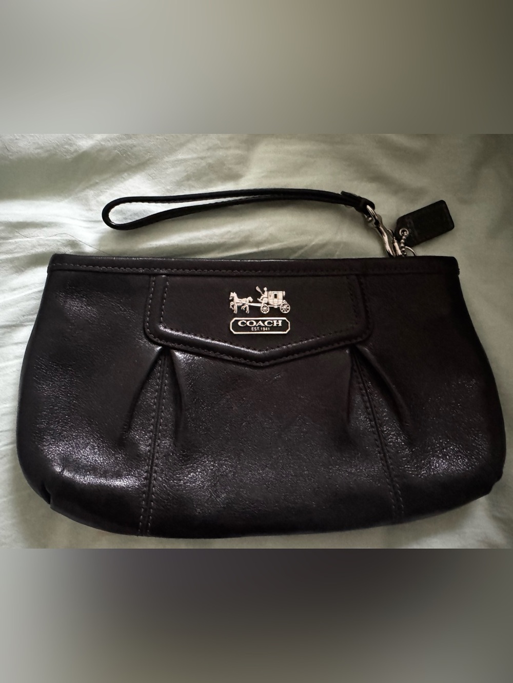 Coach Madison Large Leather Wristlet